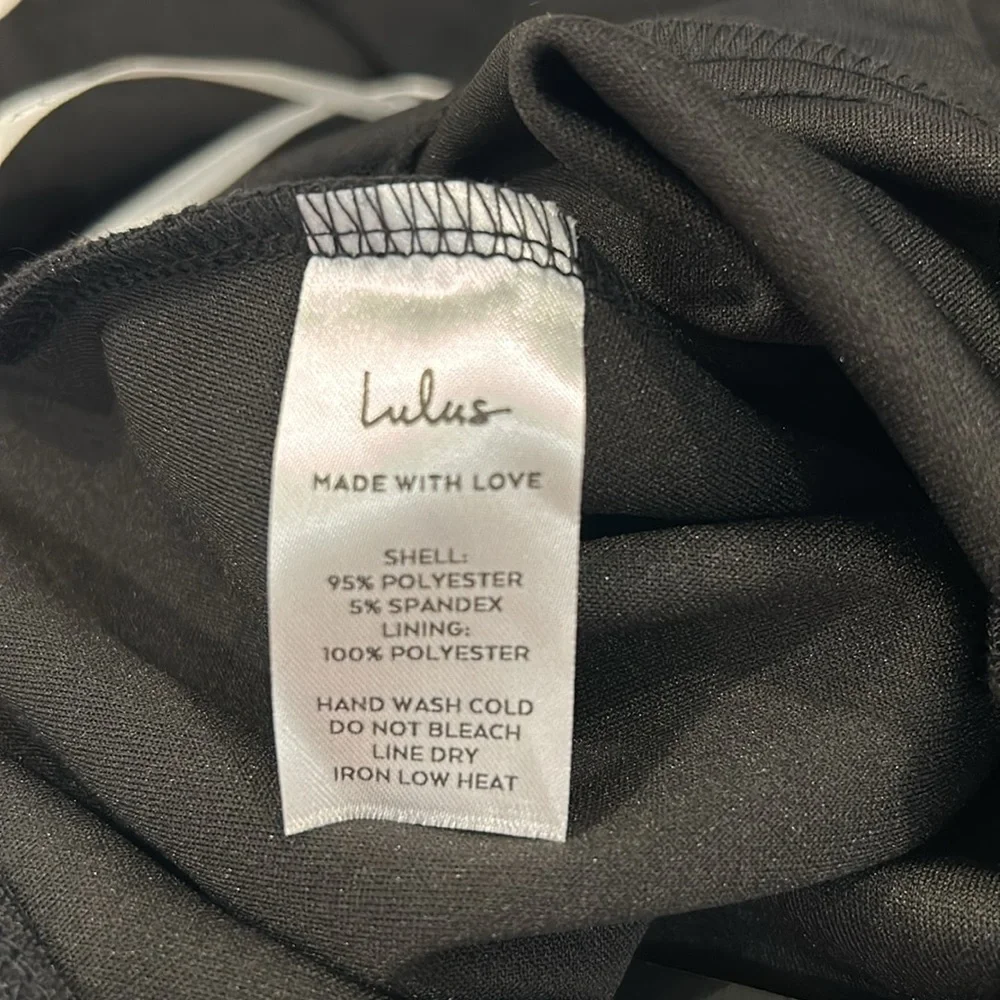 Lulus - Thinking Out Loud Black Backless Jumpsuit - Size Small NWT‎